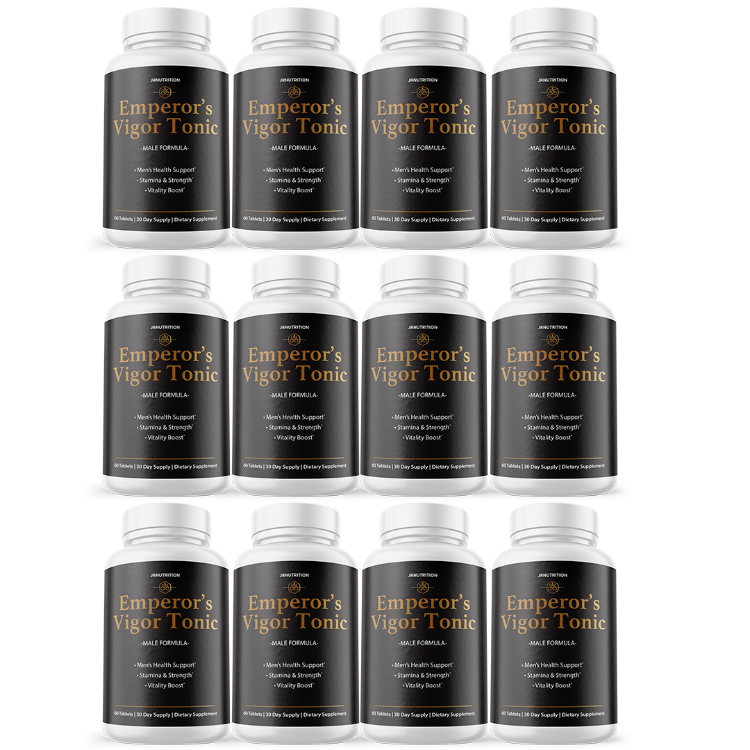 Emperor‘s Vigor Tonic - Performance Dietary Supplement 60 Capsules (12 Pack)